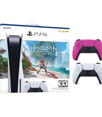 Sony Playstation 5 PS5 Horizon Forbidden West Blu-Ray Console with Extra DualSense Wireless Controller Bundle (US Plug) 1000032115/1000032000-3006395