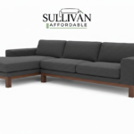 L-Shaped Sectional Sofa with Sullivan Affordable logo