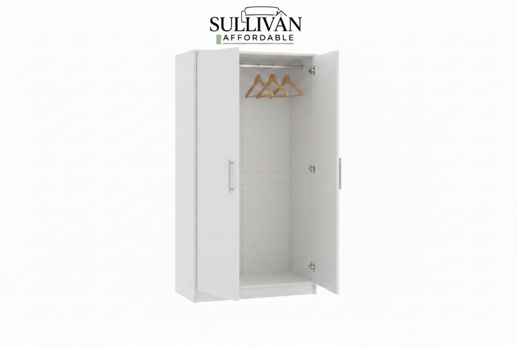 Modern Bedroom Storage Cabinet with Sullivan Affordable logo