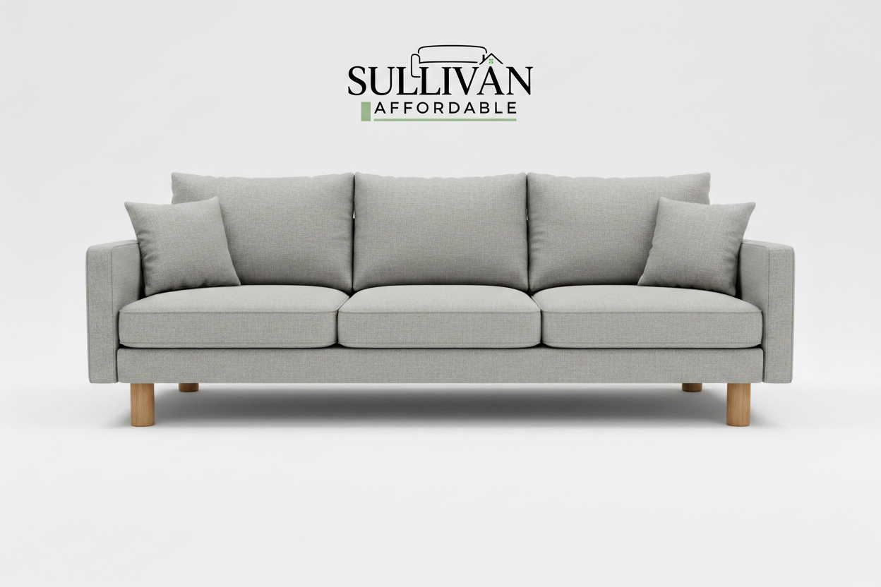 modern-3-seater-sofa-with-sullivan-affordable-logo Modern 3-Seater Sofa with Sullivan Affordable logo